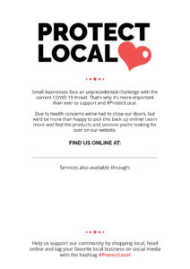 Protect Local Raleigh Closed Blank